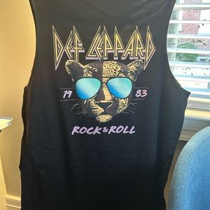 Def Leppard tank top